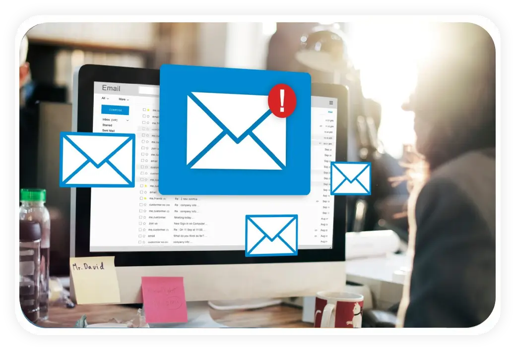 Message online chat social text concept