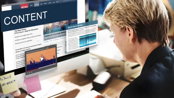 Media journalism global daily news content concept